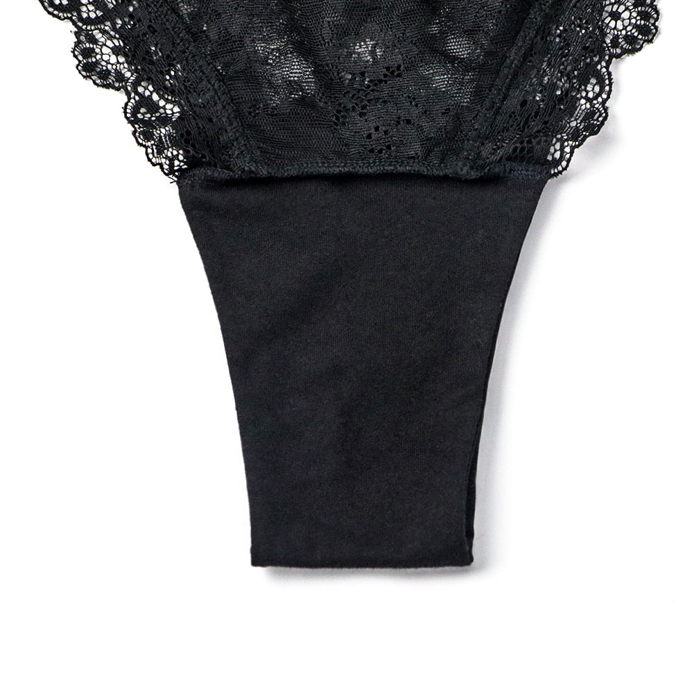 Lingerie Culotte Taille Haute Dentelle Stella