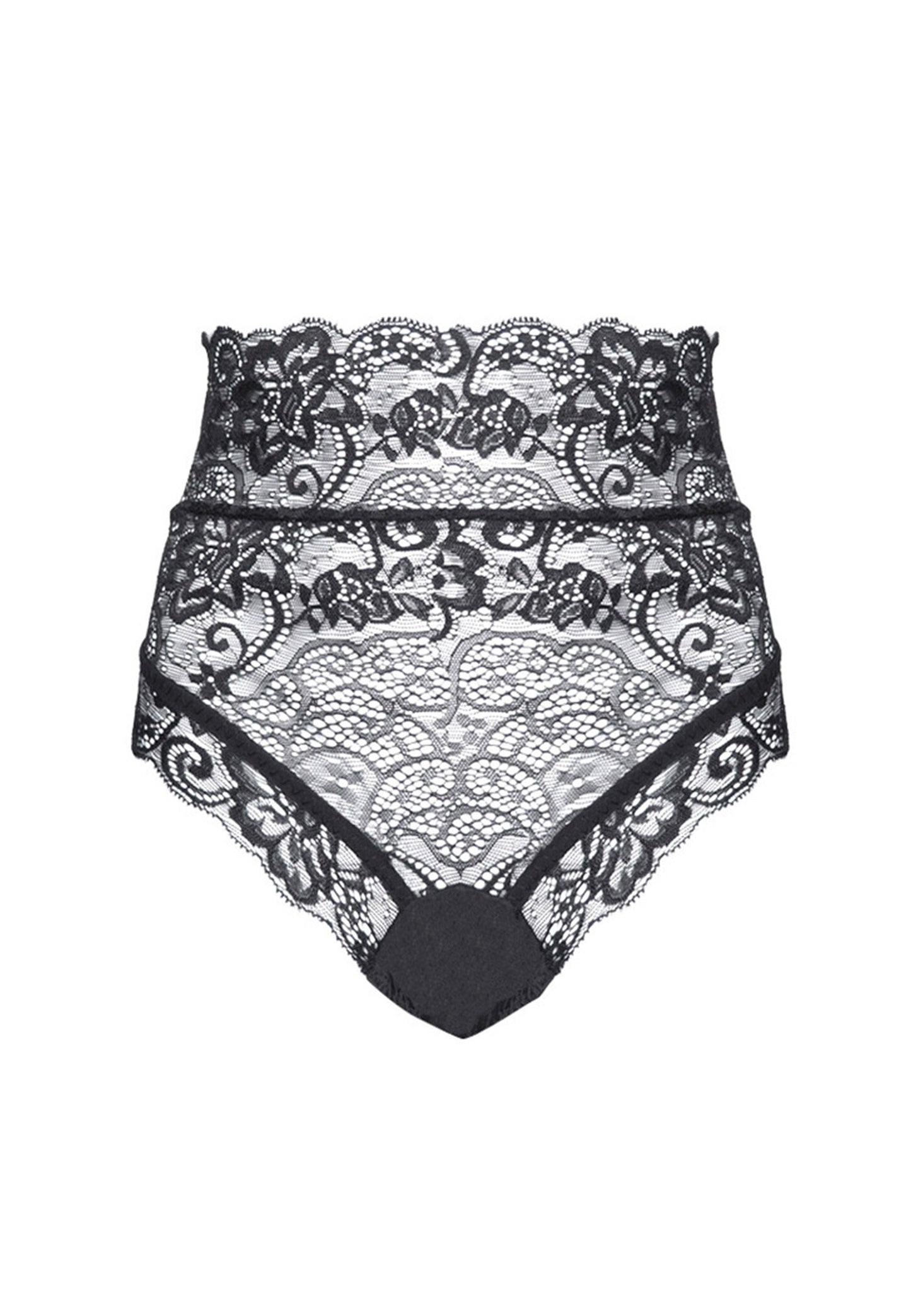 Lingerie Culotte Taille Haute Dentelle Stella